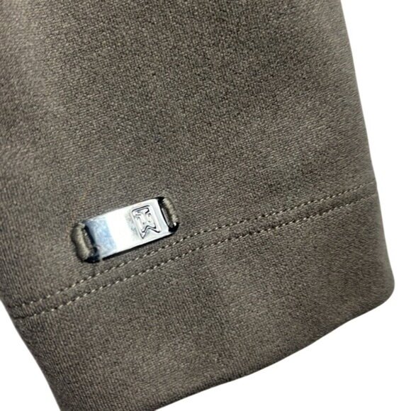 Nike Tiger Woods Collection Dri-Fit Men's Brown Black 1/4 Zip Shirt Size Large - Picture 3 of 7